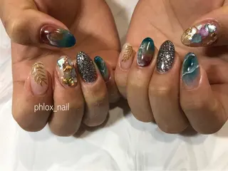 ネイル s/w ＿shokoのネイルデザイン