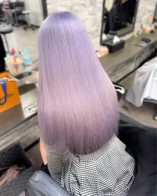 ロング カラー ハイトーンエクステ 🎩カズキ🎩のヘアスタイル