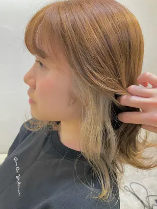 ロング カラー ヘアアレンジ Design Color🐰アユミのヘアスタイル