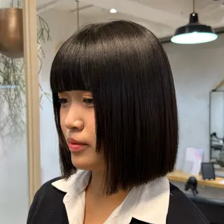 ミディアム Lomalia もえかのヘアスタイル