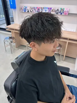 パーマ メンズ 土岐 仁/メンズ専門 パーマ特化美容師🌀のヘアスタイル