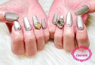 ネイル CROWN プライベートサロンのネイルデザイン