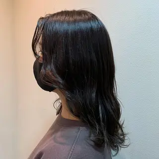 カラー STANDByHAIR所属・恵比寿 艶暗髪 🎀Naokoのヘアスタイル