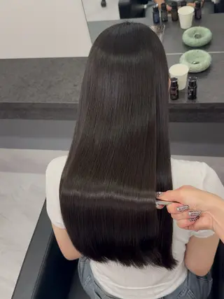 ロング Mi9nonbyRAFTOKYO所属・RAF Yunaのヘアスタイル