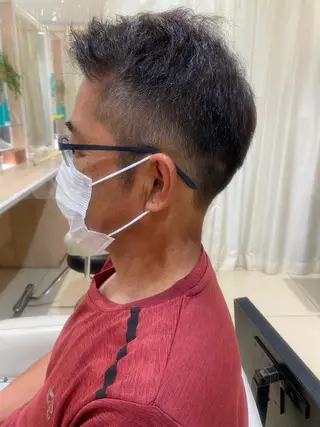 ショート メンズ 🩵波巻き／ツイスパ HARU💎のヘアスタイル