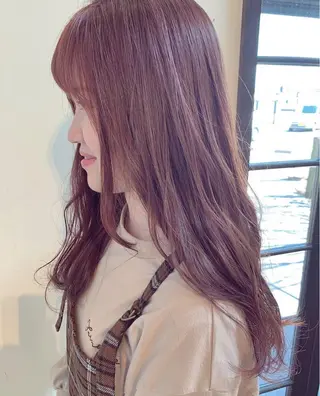 ロング カラー 大人女性🌼ママ 美容師🌼加藤友理のヘアスタイル