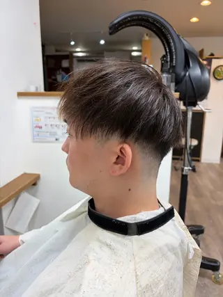 ショート メンズ KR2S中百舌鳥所属・羽エクステ/シール エクステRYOKAのヘアスタイル