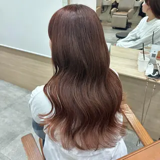 ロング カラー うる艶カラー/ レイヤー/アスカのヘアスタイル