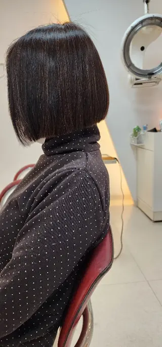 ミディアム カラー hairmake Juinのヘアスタイル