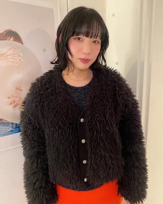 ショート riria/ボブ /ブラウンカラー🎀のヘアスタイル