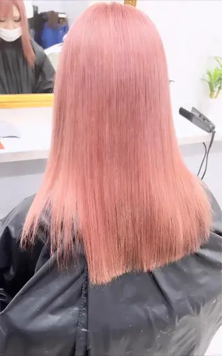 セミロング カラー D.C 池袋所属・TAKATO ✨ハイトーン✨のヘアスタイル