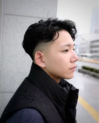 ショート メンズ GAKU /フェード /メンズ/難波のヘアスタイル