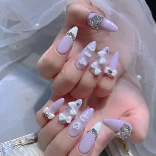 ネイル 長さだし専門店 M2　rikaのネイルデザイン