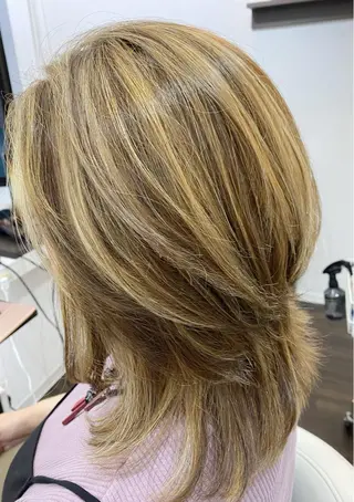 セミロング 髪質改善FORMA 💫S.Katohのヘアスタイル