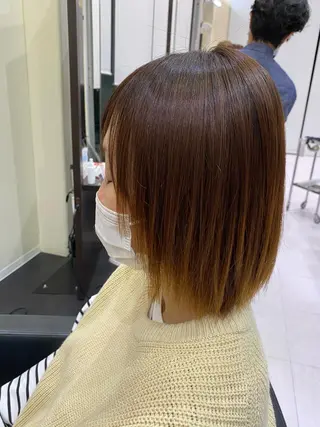 ミディアム a. kentoのヘアスタイル