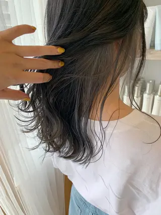 ロング ホラオク カナエのヘアスタイル