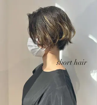 ショート パーマ ゴートゥデイシェアサロン所属・era shioriのヘアスタイル
