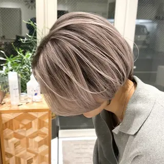 ショート カラー ショート特化✨ 津々美のヘアスタイル