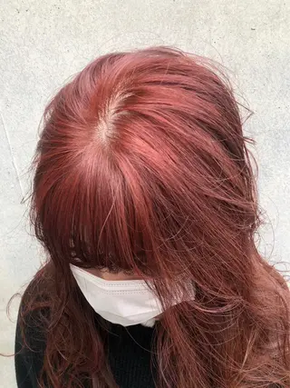 カラー 🍎ダブルカラー 🍎KUREA🍎のヘアスタイル