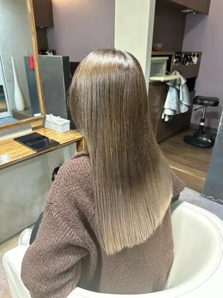 ミディアム ハイトーン/デザイン /パーマ/本田誠人のヘアスタイル