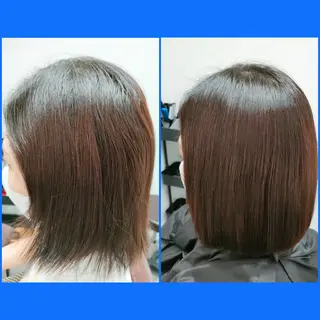 ミディアム 髪質改善美容室bokuno鳴海店所属・髪質改善/星野久美子 /撮影モデル募集のヘアスタイル