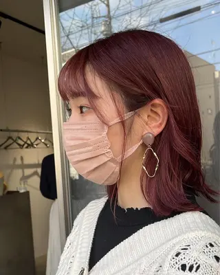 ミディアム kauti ichinana所属・小西 佑奈のヘアスタイル