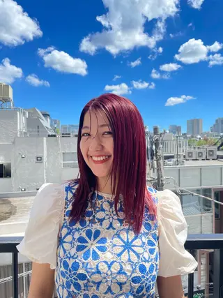 ミディアム カラー 🦠デザインカラー/ 魚瀬あおい🦠のヘアスタイル