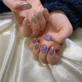 ネイル 西岡 杏のネイルデザイン