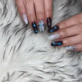 ネイル la vie  Luire所属・la vie Luire ｱｽｶのネイルデザイン