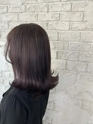 ミディアム カラー ブリーチ特化 ハイトーンRYOYAのヘアスタイル