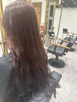 ロング 透明感イルミナカラー /寒色/MOMOKAのヘアスタイル