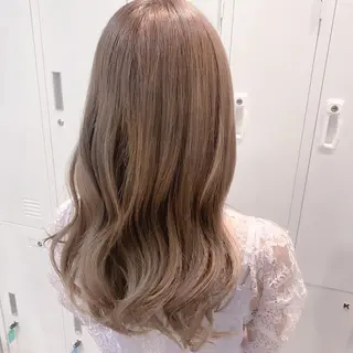 セミロング カラー FERIA fam 小林勇太のヘアスタイル
