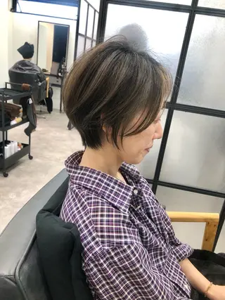 ショート 丸橋 友貴のヘアスタイル