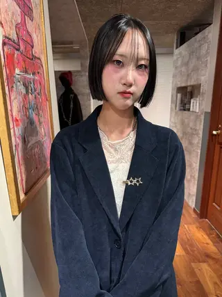 ショート カラー パーマ mai / linoah˚✧のヘアスタイル