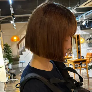 ミディアム aimu/レイヤー/ カラー/髪質改善のヘアスタイル