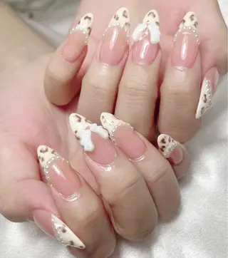 ネイル アヤメネイル 最新チップスカルプのネイルデザイン