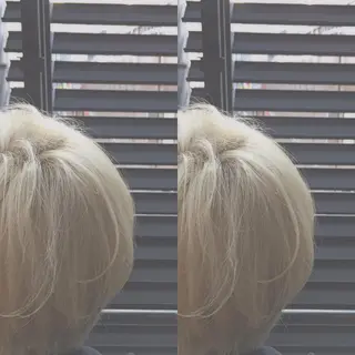 ショート 🌸ハイトーン 新田 廉 🌸のヘアスタイル