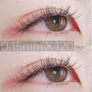 マツエク・マツパ apom 森分のマツエク・マツパデザイン