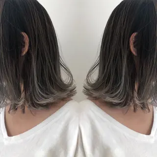 ミディアム カラー ブリーチカラー🌈 石垣翔太のヘアスタイル