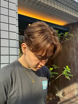 ショート ハイトーン/レイヤー カット/TAKEのヘアスタイル