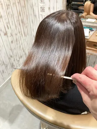ミディアム 【ailes】品川 隆博のヘアスタイル
