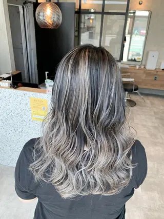 セミロング カラー ヘアアレンジ ANBEL所属・ANBEL代表 西尾裕樹のヘアスタイル