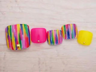 ネイル トップネイリスト Ribbon立川店のネイルデザイン