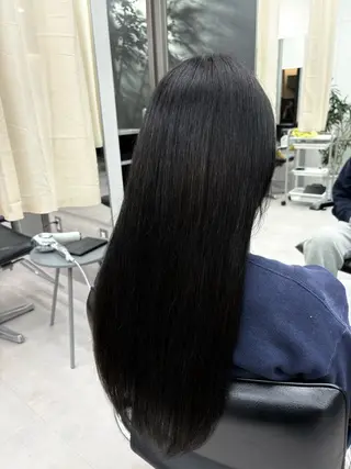 ロング カラー 冨高 桃花のヘアスタイル