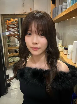 セミロング カラー 🎀Yamasaki Yui🎀のヘアスタイル