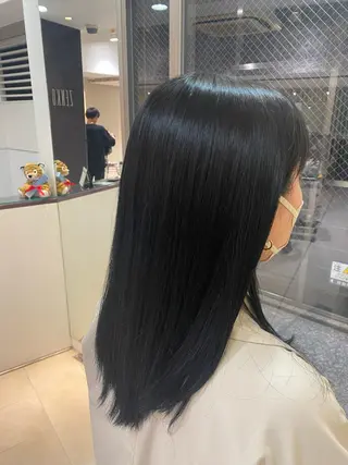 ロング 透明感カラー💜艶髪 sayakaのヘアスタイル