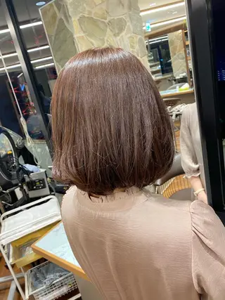 ショート レイヤー/グレージュ メンズパーマのヘアスタイル