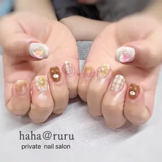 ネイル haha@ ruruのネイルデザイン
