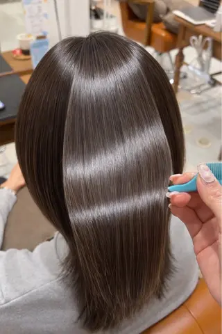 パーマ メンズ 🫧ボブ/艶髪カラー 伊原修子のヘアスタイル