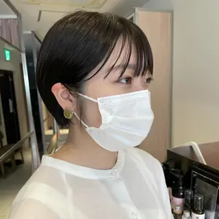 ショート SALOWIN表参道　arist店所属・柔らか透け感カラー 🌿ムロヤリョウスケのヘアスタイル